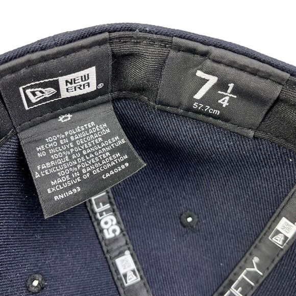 New Era Boston Red Sox Baseball Cap Hat MLB 90's Authentic Collection Size 7 1/4 - Picture 8 of 9